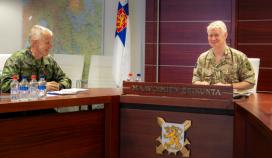 Lieutenant General Ralph Wooddisse Visits Finland as a Guest of the Commander of the Finnish Army