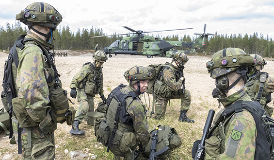 Valmiusyksikkö tarjoaa uutta ja monipuolista koulutusta varusmiehille.