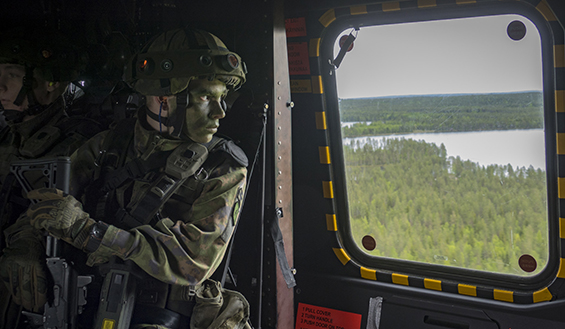 Pohjoinen 18 -harjoitus Rovajärvellä oli valmiusyksikön varusmiehille näytön paikka.