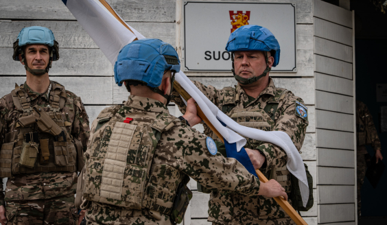 Ny kommendör för Finlands krishanteringsstyrka i Libanon