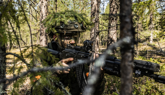 Allierade från tio olika länder övar försvaret av Finland under Arméns ledning