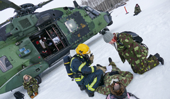 Onnettomuusharjoituksen Pelastustoimintaa Viranomaisten Yhteistyöllä ...