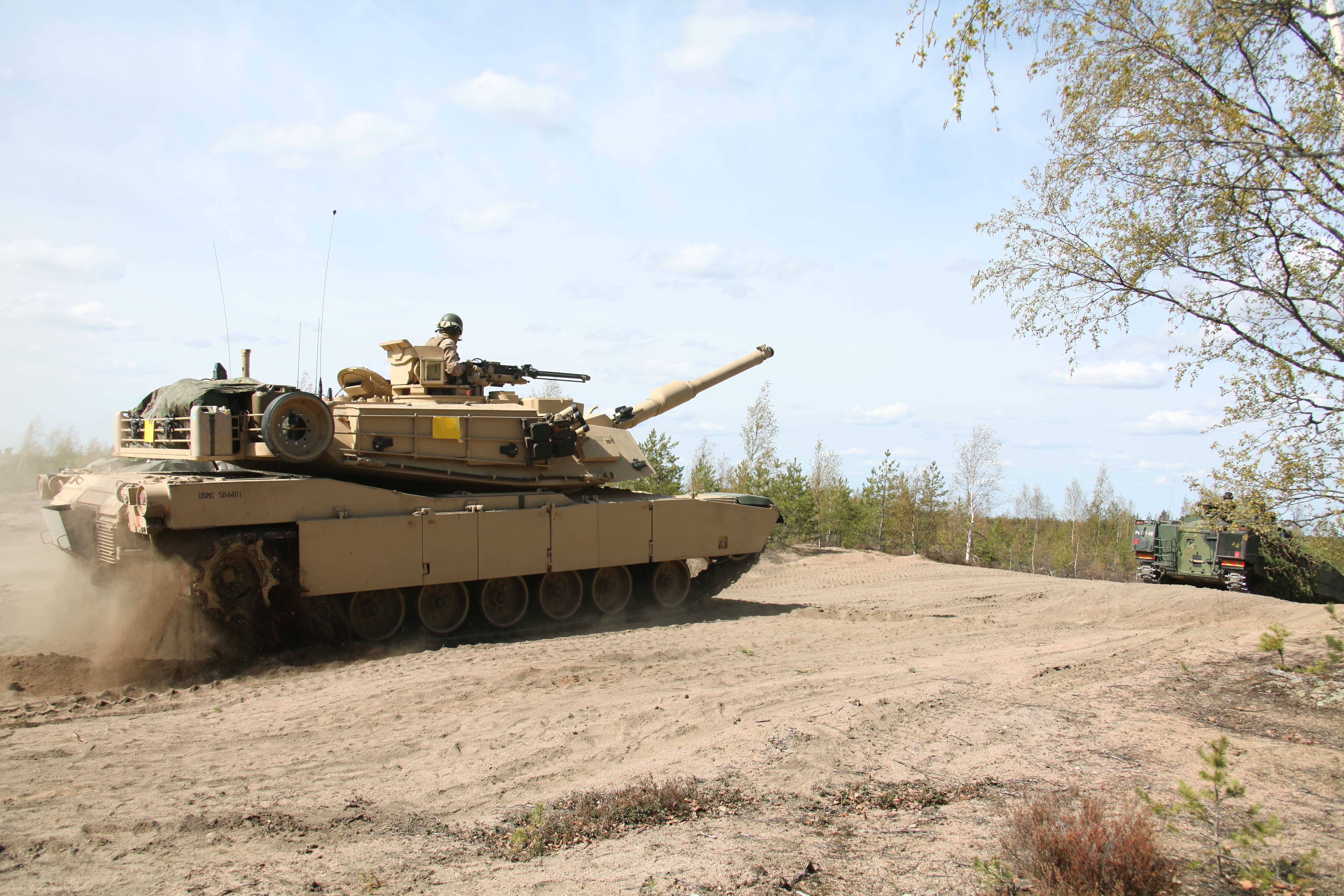 Abrams tank