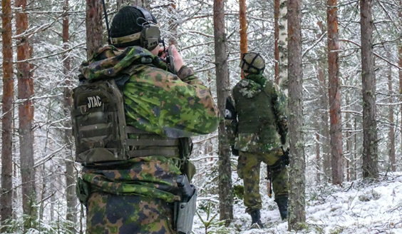 Rajajoukot taistelukosketuksessa Kaakossa - Maavoimat