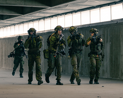 Kaartin jääkärirykmentti harjoittelee Helsingissä ja Tuusulassa 19.-24.1.2026