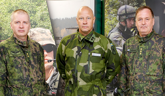 The Cooperation Between the Finnish and the Swedish Armies Strengthens -  The Finnish Army