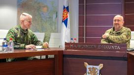 Commander of the Ukrainian Ground Forces visited Finland