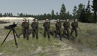 Virtual soldiers