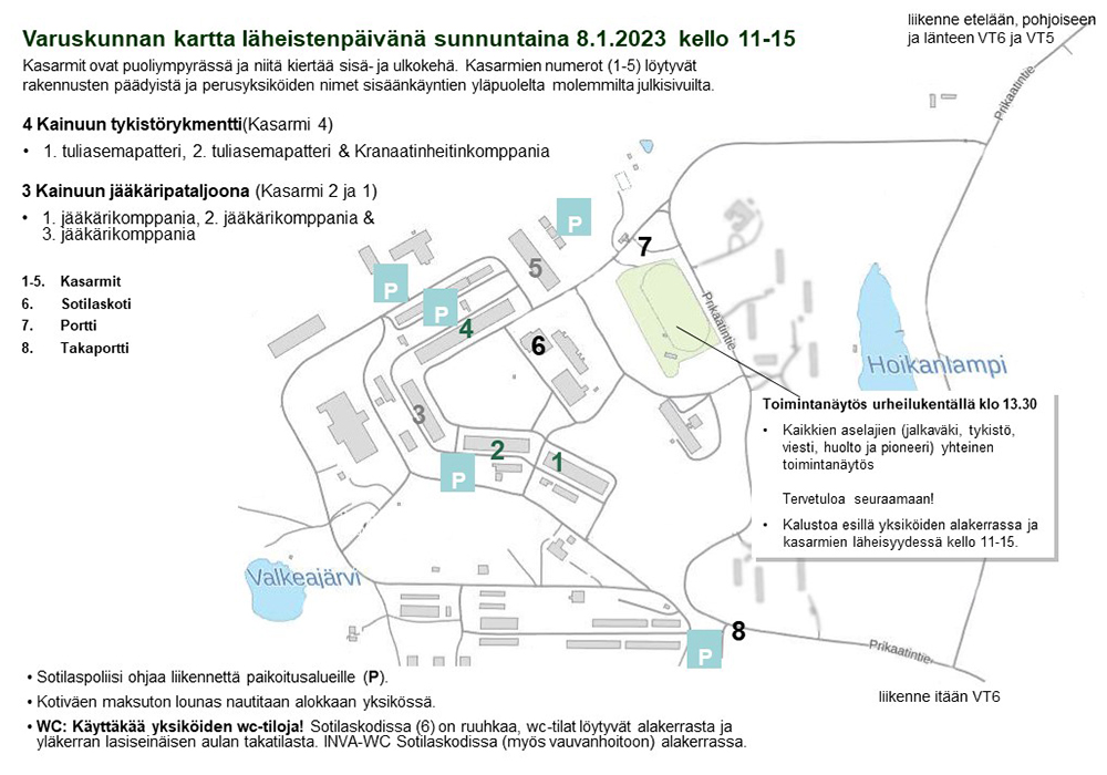 Kainuun prikaatin läheistenpäivät - Maavoimat