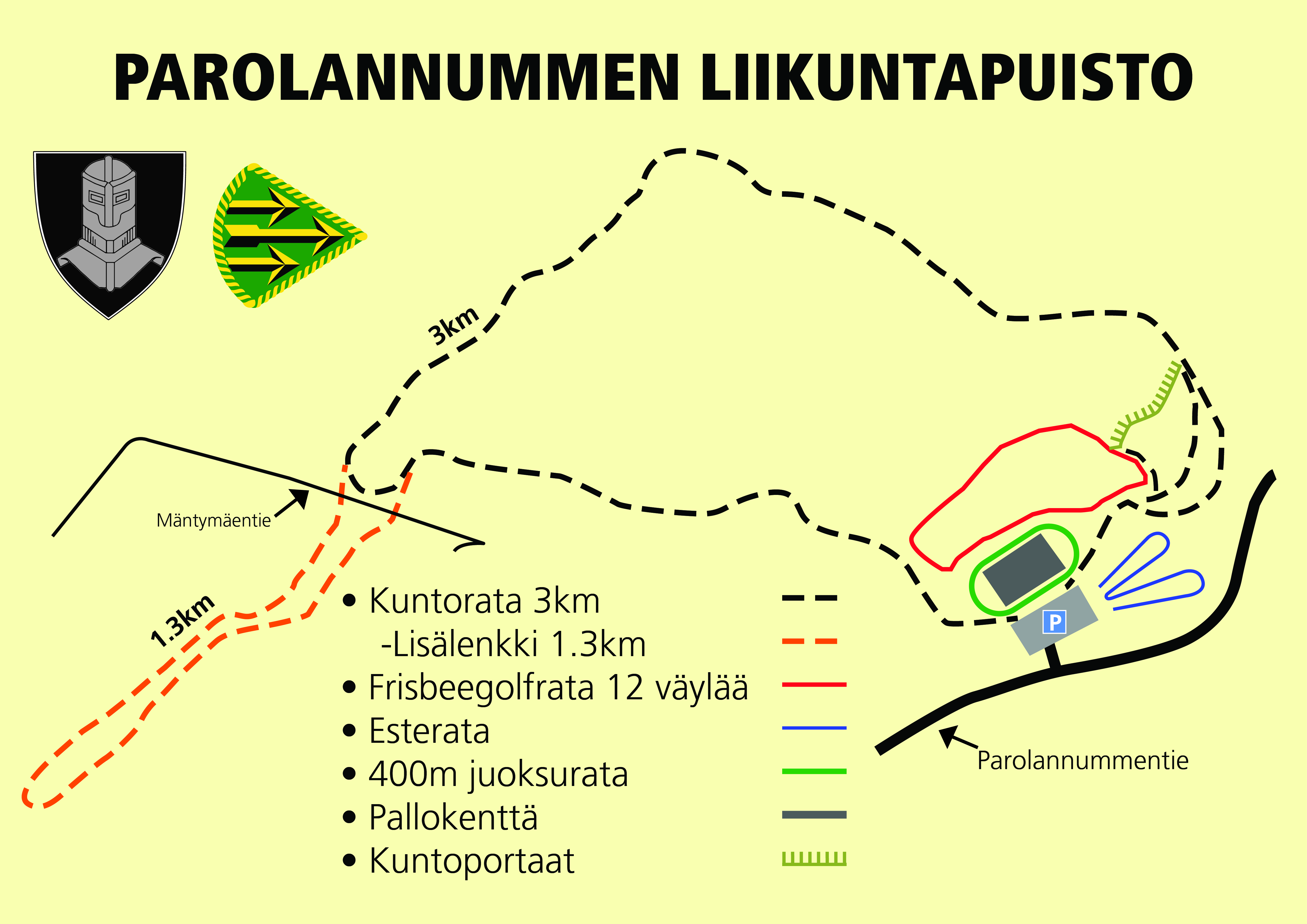 Tervetuloa tutustumaan Parolannummen liikuntapuistoon! - Maavoimat