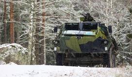 Harjoitusjoukkojen siirtyminen Sapeli 23 -taisteluharjoitukseen