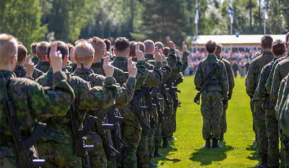 Sotilasvala- Ja Vakuutustilaisuudet - Maavoimat