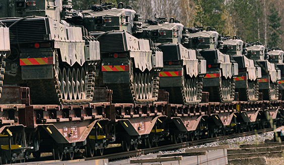 Harjoitusjoukkoja siirtyy Lively Sentry 25 harjoitukseen Etelä-Suomessa