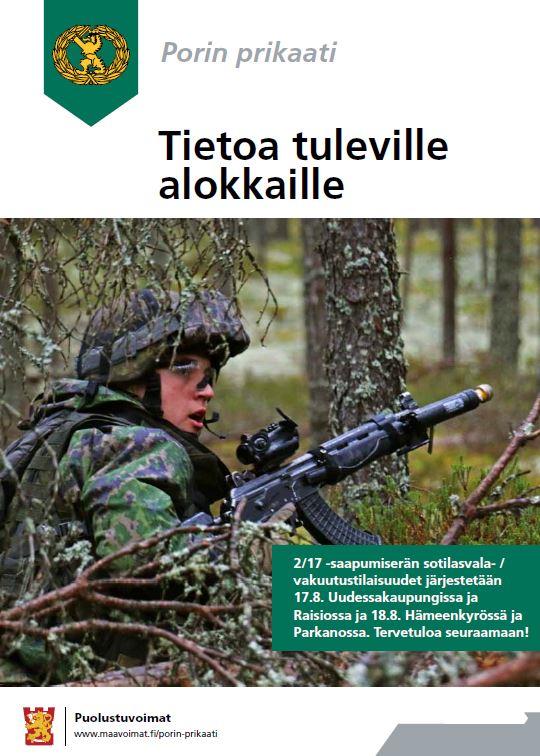 Avaa Tietoa tuleville alokkaille