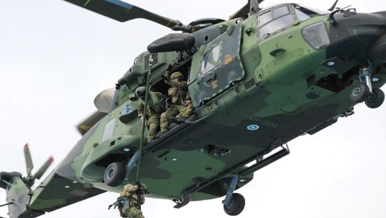 Kuvituskuva helikopterista