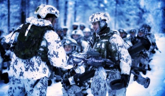 Kommendören för Armén inspekterade truppförband