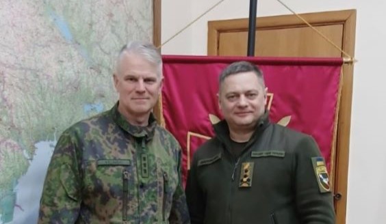 Commander of the Army, Lieutenant General Pasi Välimäki on a working visit to Ukraine