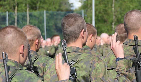 Jaeger Brigade’s military oath and affirmation ceremony in Keminmaa on 8 August 2026