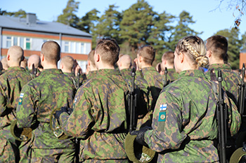 Kaartin jääkärirykmentin sotilasvala ja -vakuutus Kaartin jääkärirykmentin sotilasvala ja -vakuutus