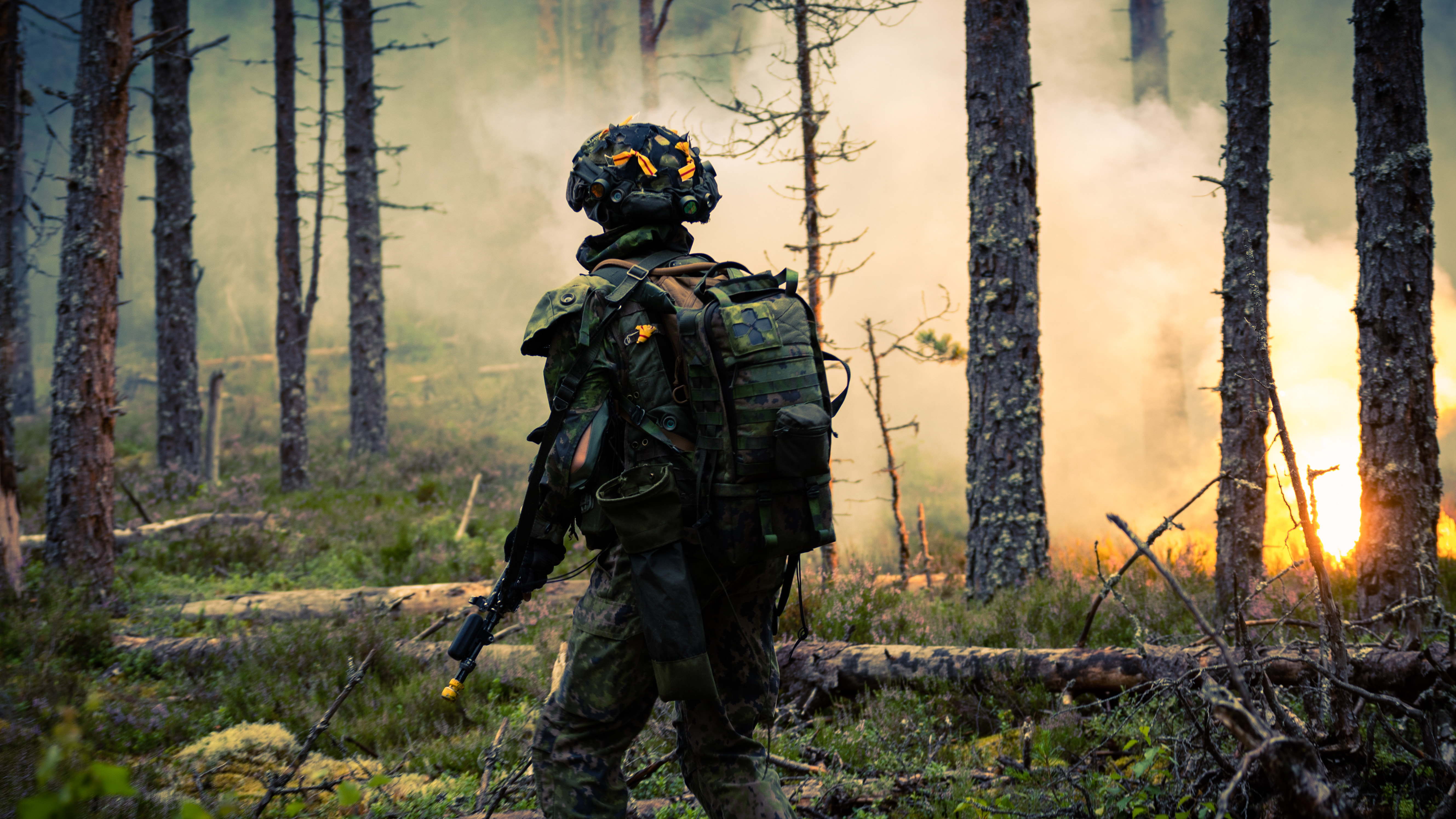 Sotilas metsässä