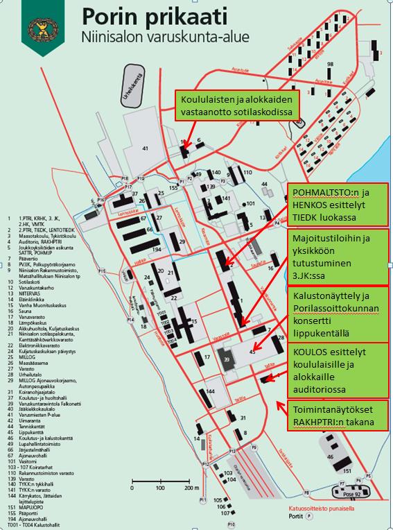 porin prikaati kartta Intti Tutuksi Ja Porin Prikaatin Avoimet Ovet Niinisalossa 26 4 Maavoimat porin prikaati kartta