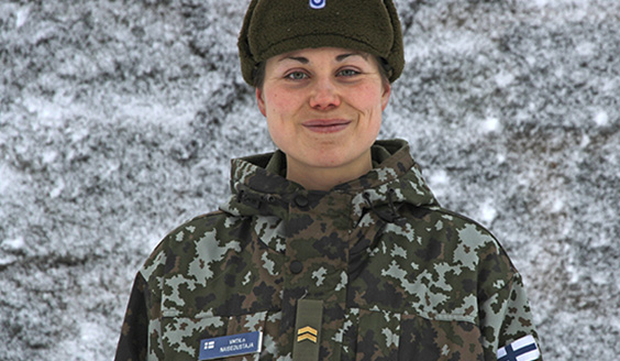 Undersergeant Seila Pihanurmi