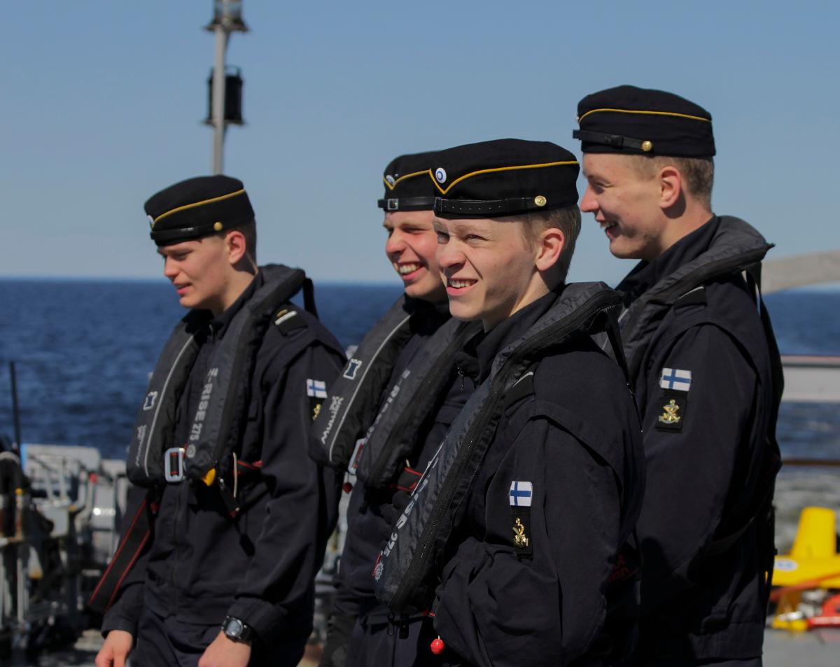Merellistä voimaa ilmatorjuntaan - Hämeenmaa kulkukannalla Lohtajalla