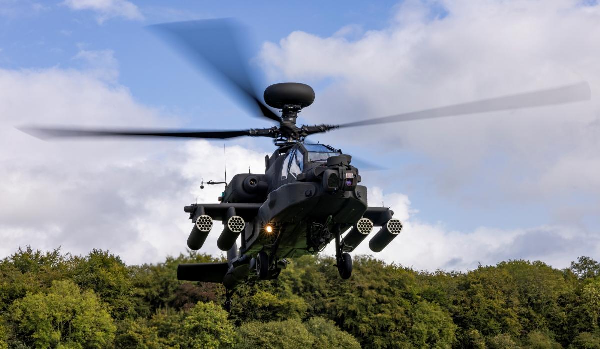 AH-64E Apache -taisteluhelikopteri
